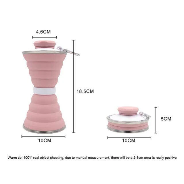 500mL Foldable Soft Silicone Bottle - Image 13
