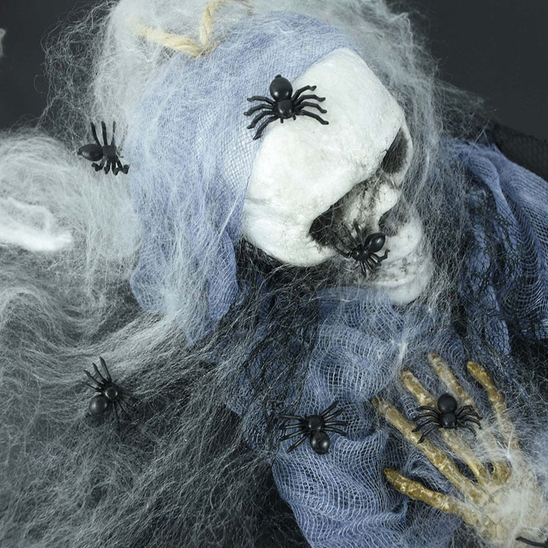 50Pcs Luminous Glowing Spiders Halloween Decoration - Image 3