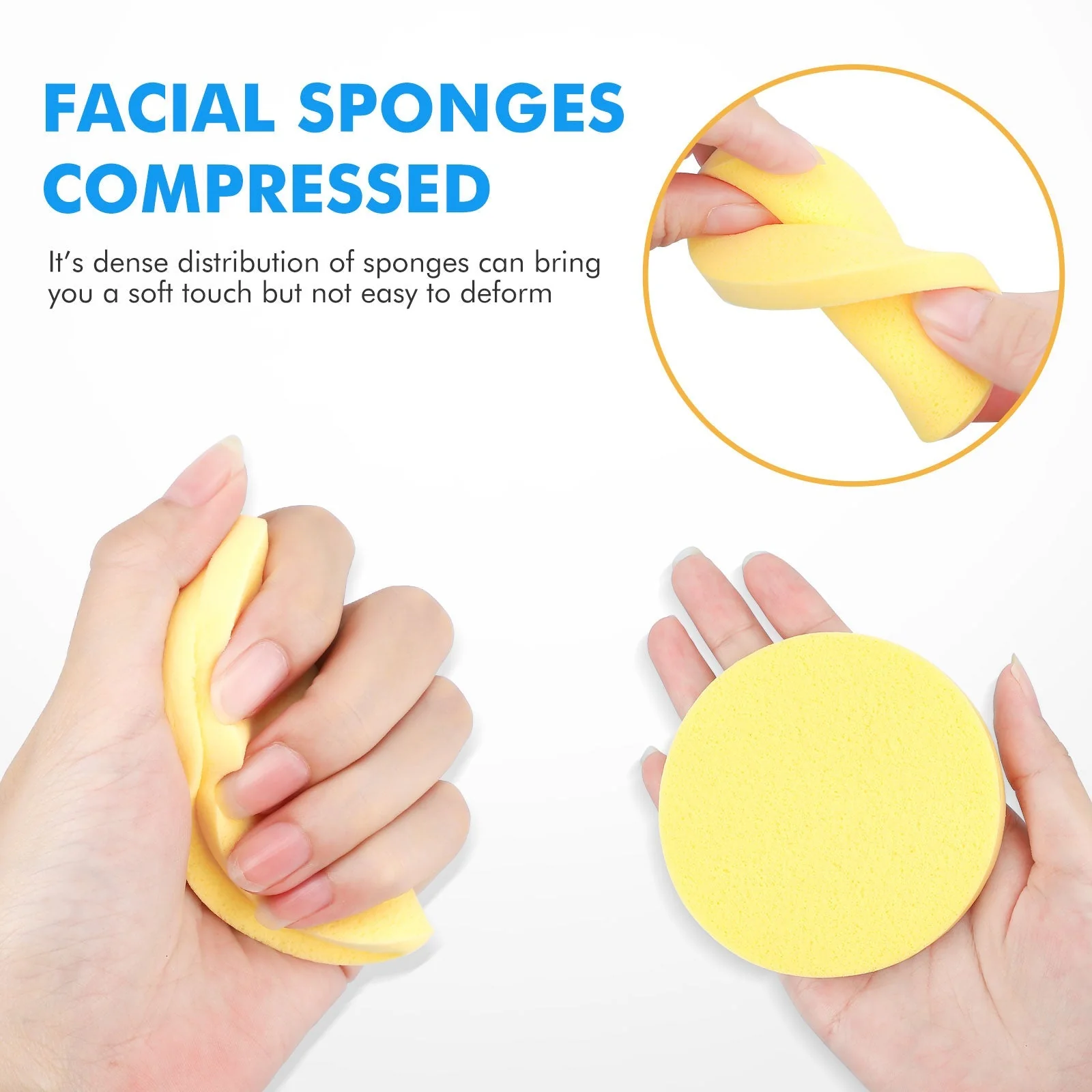 50Pcs Water-Activated Face Cleansing Makeup Remover - Image 3