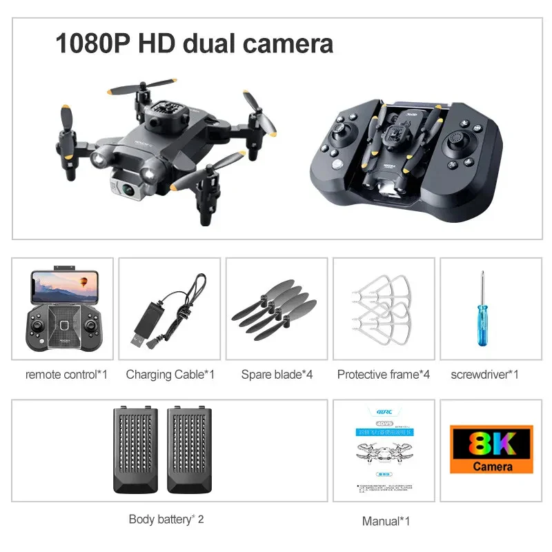 5D Obstacle Detection Aerial Imaging FPV Drone - Image 7