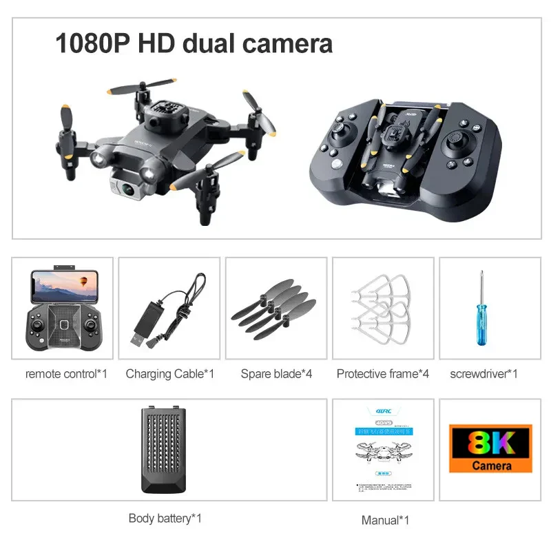 5D Obstacle Detection Aerial Imaging FPV Drone - Image 8