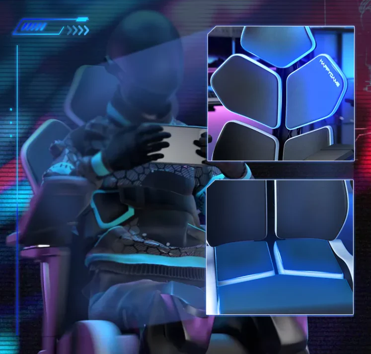 5D Pro-Gamer Adjustable Gaming Chair - Image 6