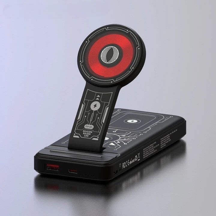 5in1 Magic Eye Wireless Fast Charging Dock Station - Image 2
