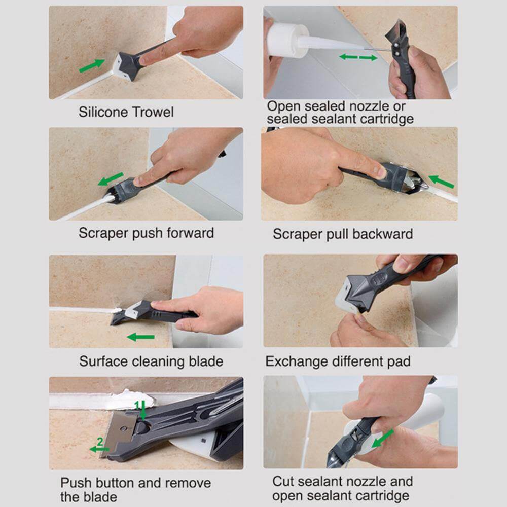 5in1 Silicone Remover Scraper Repair Tool - Image 10