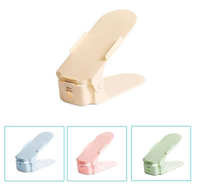 5PCS Adjustable Space Saving Shoe Organizer - Image 2