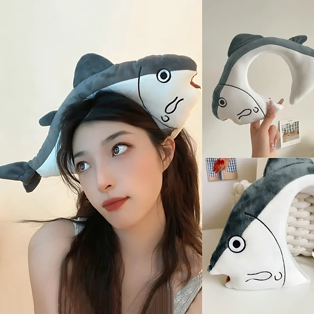 5Pcs Confused Fish Wash Headbands - Image 2