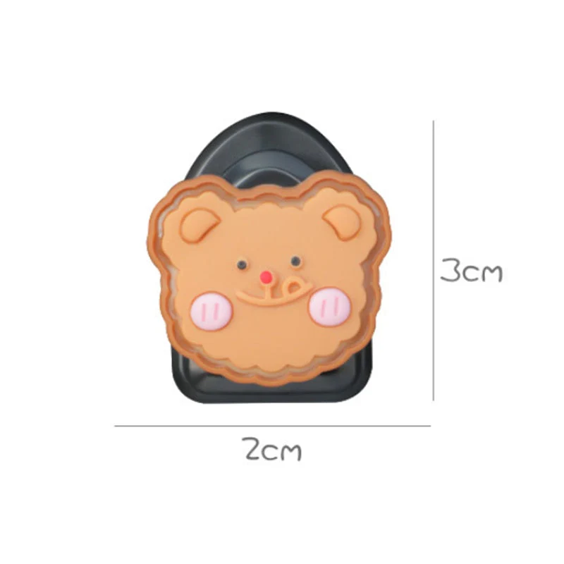 5pcs Mini Car Sticky Cartoon Hook - Image 2