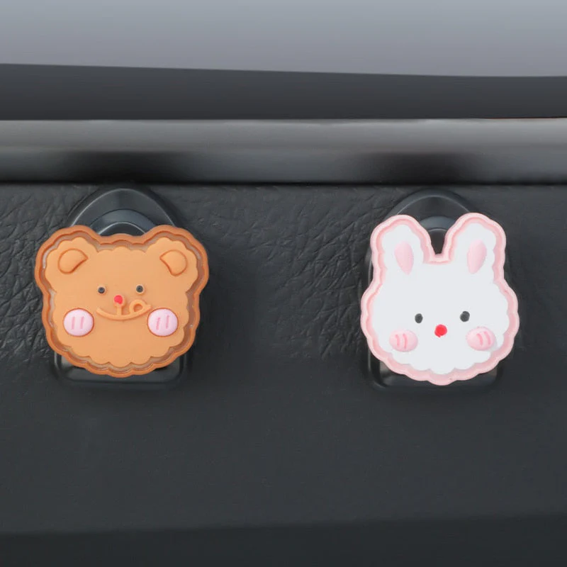 5pcs Mini Car Sticky Cartoon Hook - Image 5