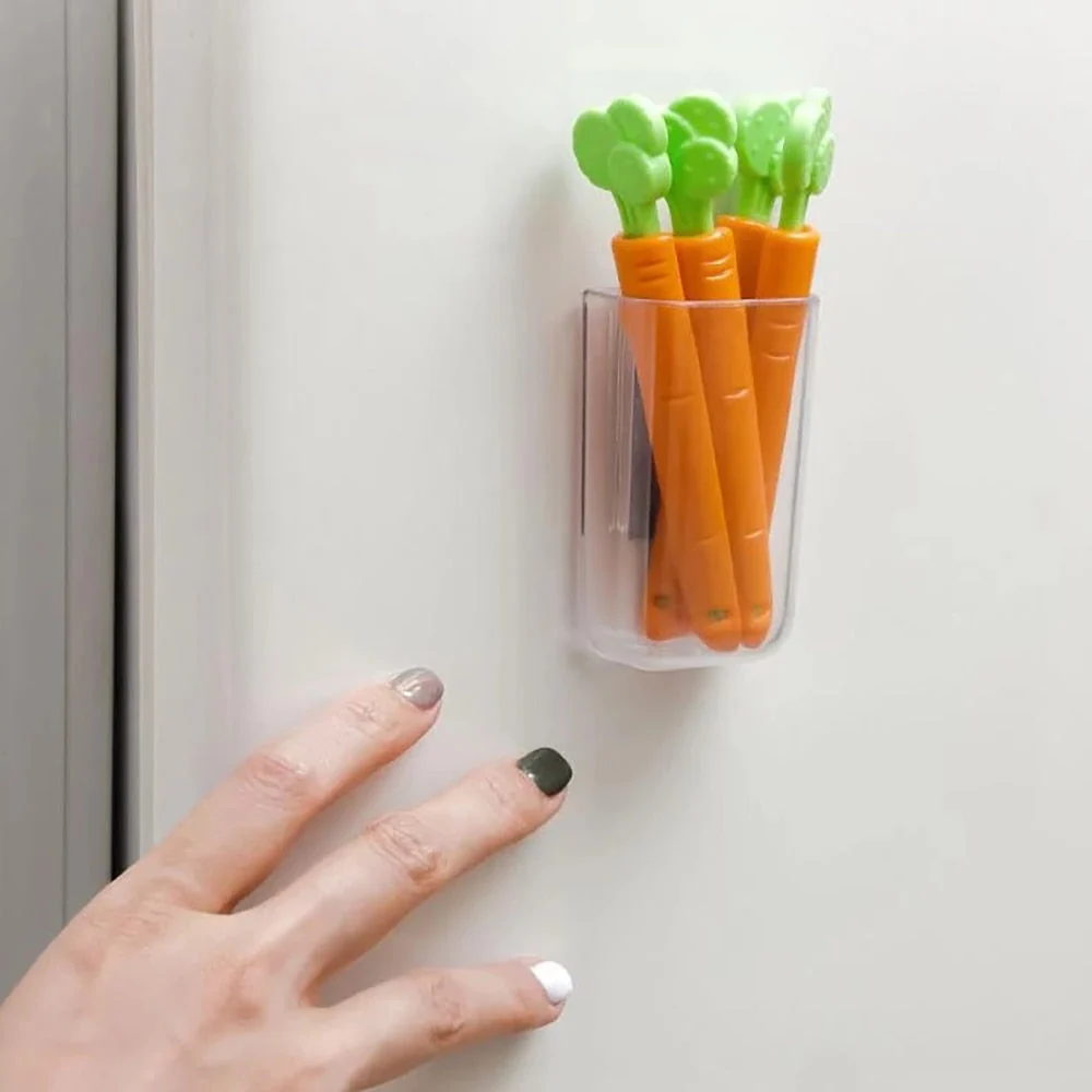 5pcs Sealing Carrot Bag Clips - Image 3