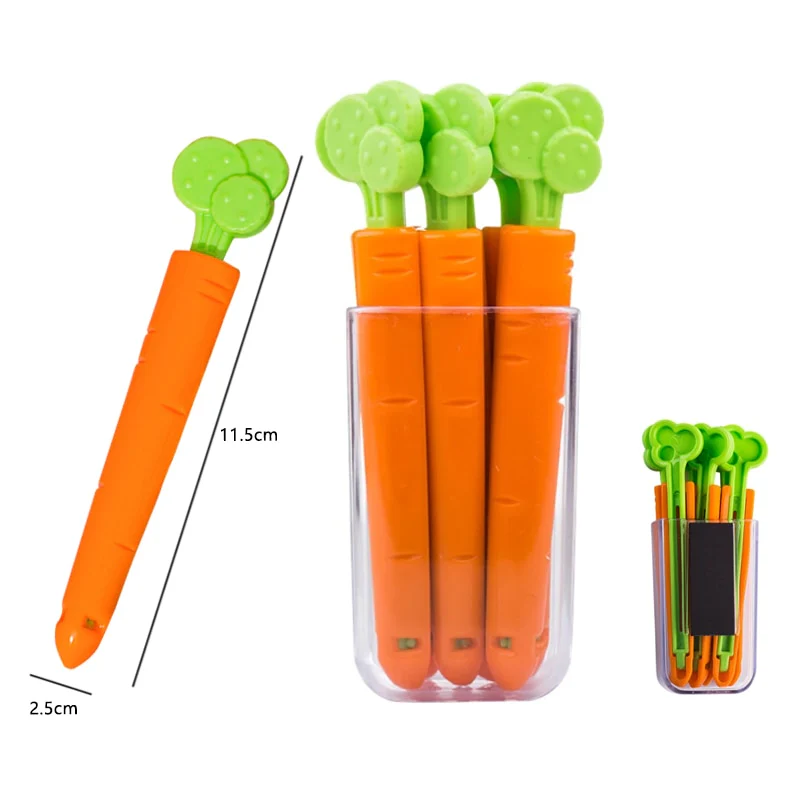 5pcs Sealing Carrot Bag Clips - Image 7