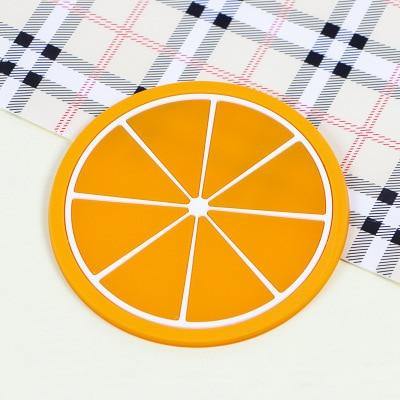 5pcs Silicon Custom Fruit Coasters - Image 3