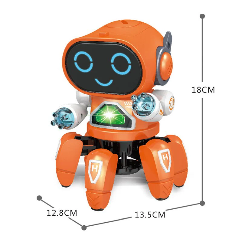 6-Claw Voice-Activated Futuristic Fun Robot - Image 4