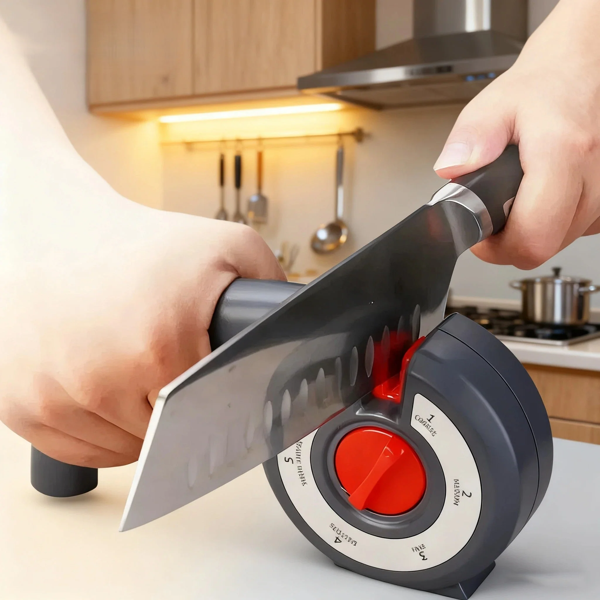 6-in-1 Multi Tool Anti-Slip Knife Sharpener - Image 5