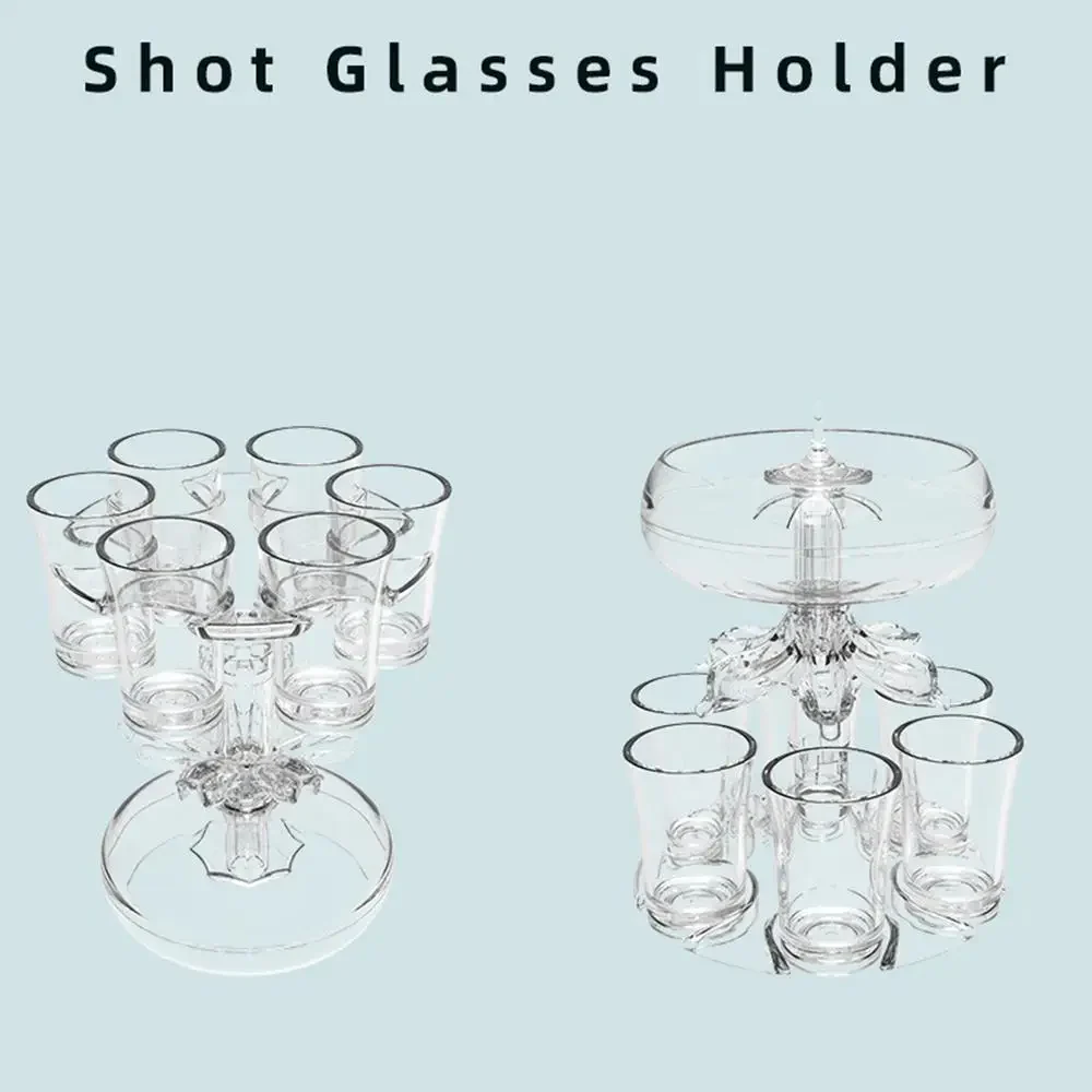 6 Shot in 1 Colorful Party Glasses - Image 2