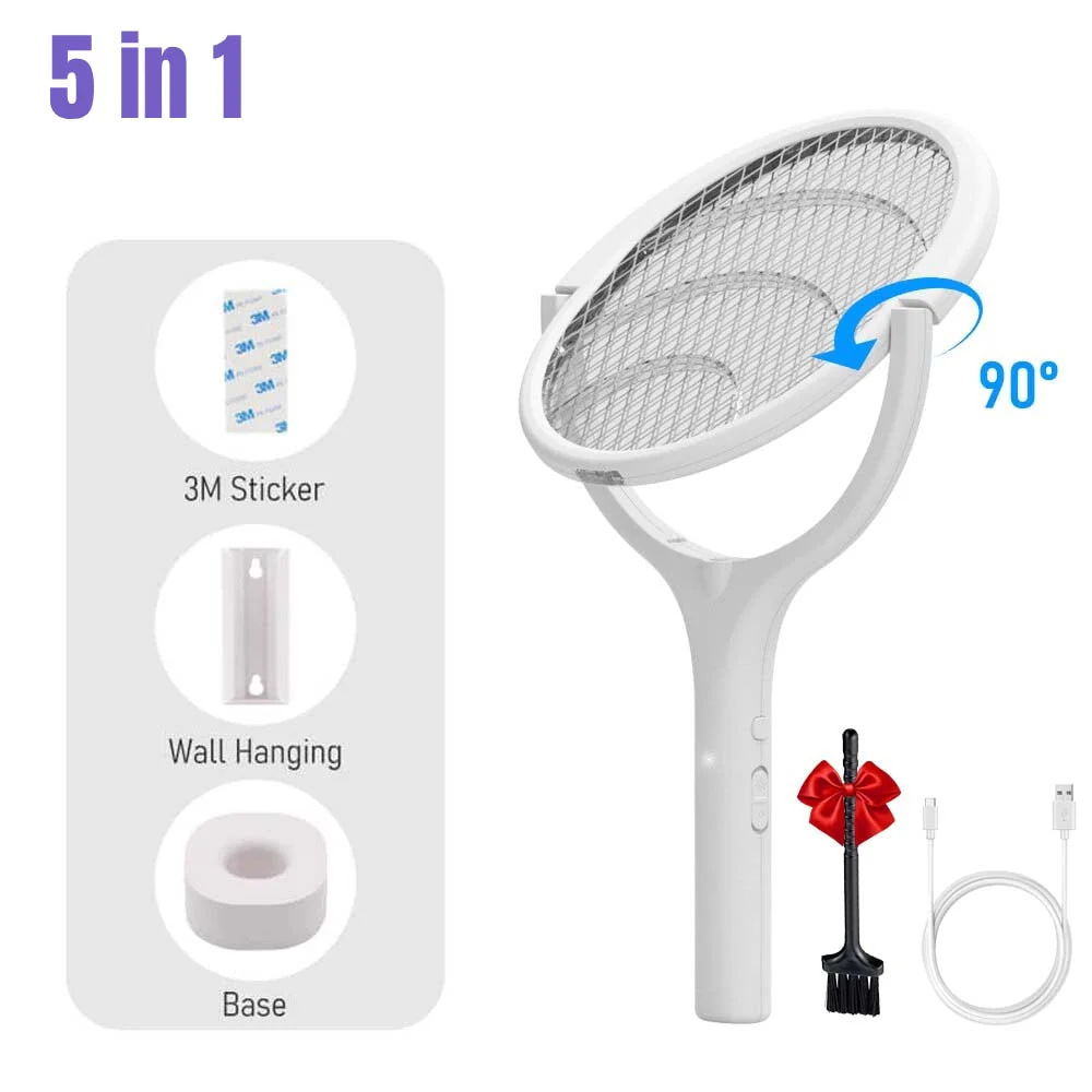 6in1 Rotatable Electric Mosquito Zapper - Image 11