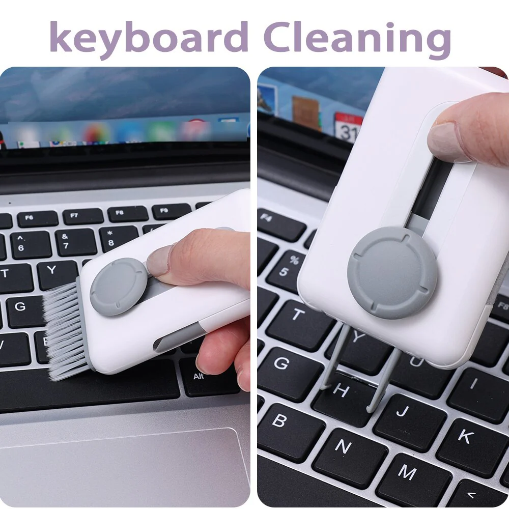 6in1 Ultimate Retractable Earphone Keyboard Cleaning Brush - Image 3