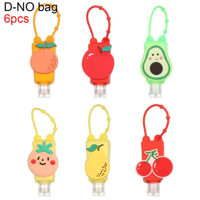 6Pcs Refillable Mini Travel Cartoon Travel Bottle - Image 11