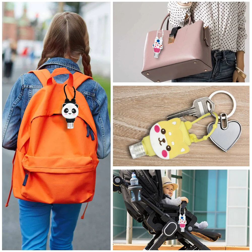 6Pcs Refillable Mini Travel Cartoon Travel Bottle - Image 5