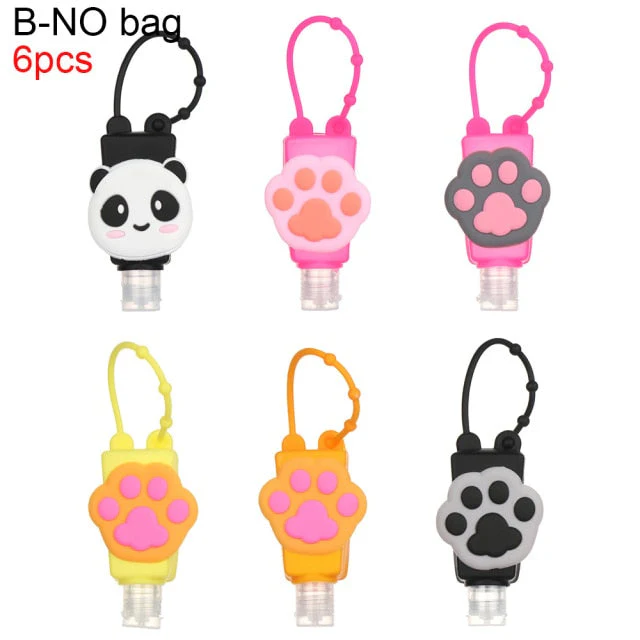 6Pcs Refillable Mini Travel Cartoon Travel Bottle - Image 8