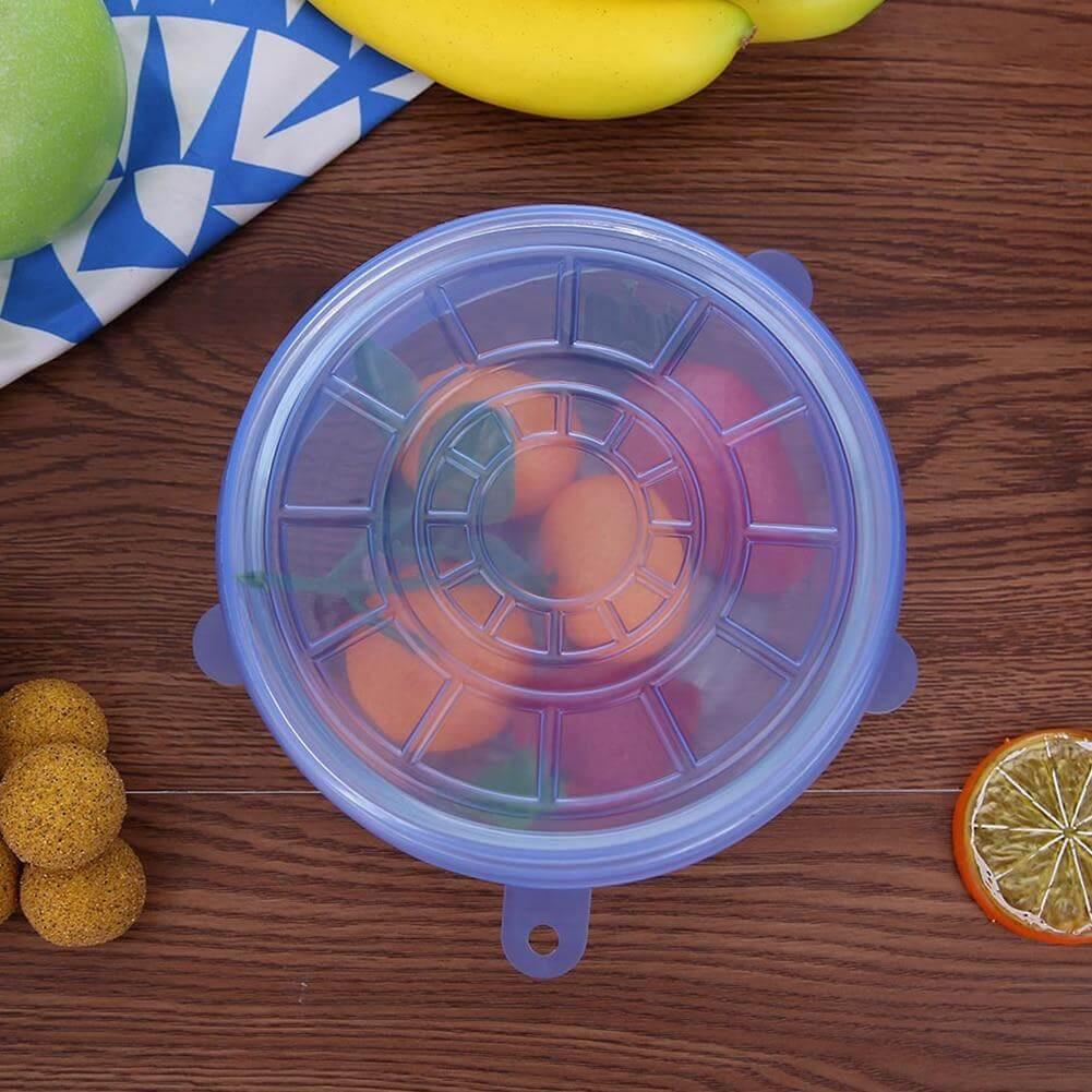Reusable Durable Silicone Food Cover Lids - Image 2