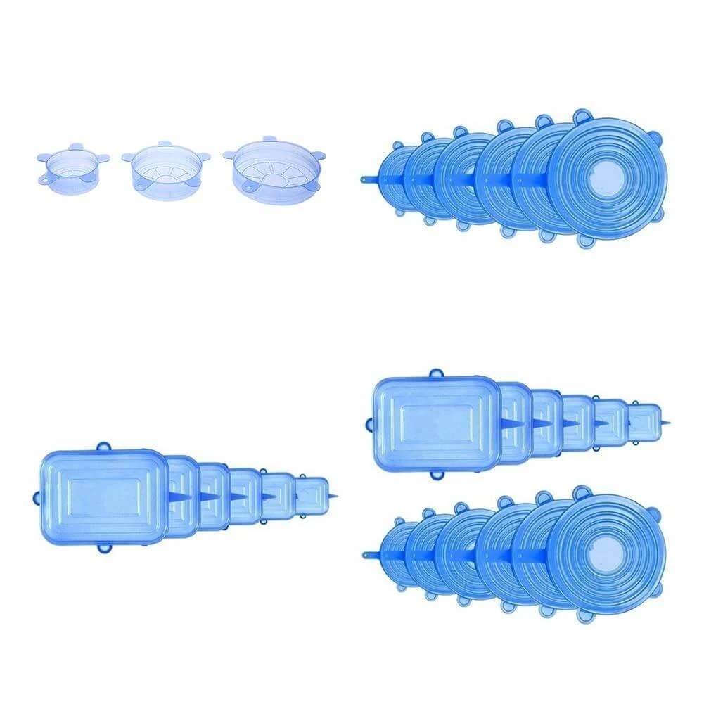 Reusable Durable Silicone Food Cover Lids - Image 8