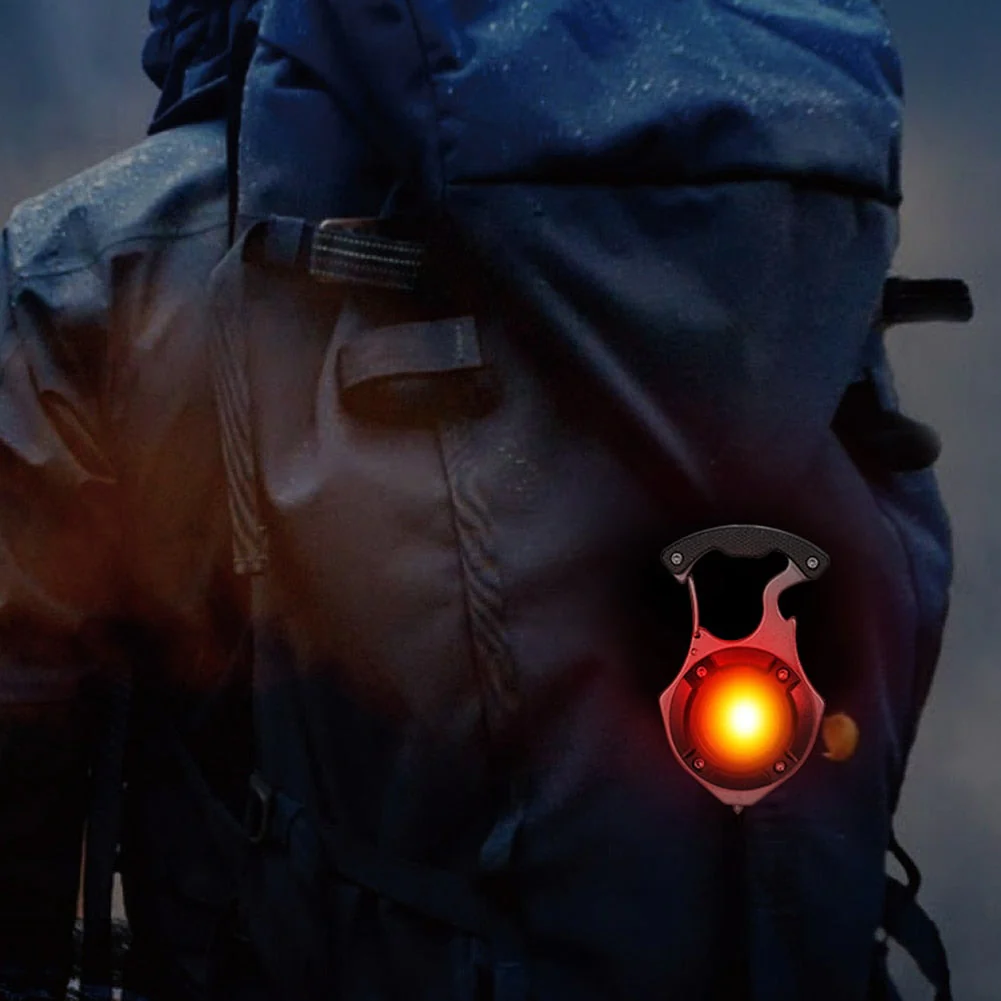 7in1 Pocket Lamp Survival Camping Keychain - Image 7