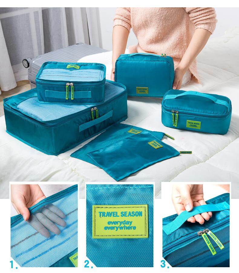 7pcs/Set Packing Waterproof Cubes - Image 7