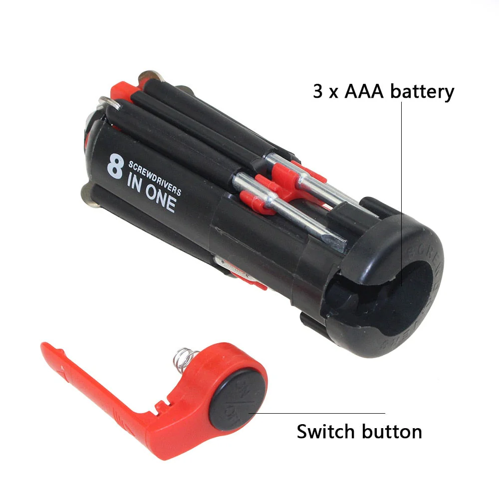 8in1 LED Foldable Screwdriver Set - Image 6