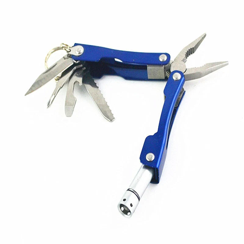 9in1 Explorers Aluminum Keychain Multitool - Image 2