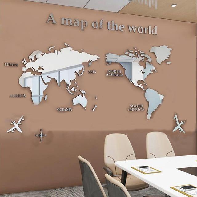 A Map Of the World Wall Art Decoration - Image 10