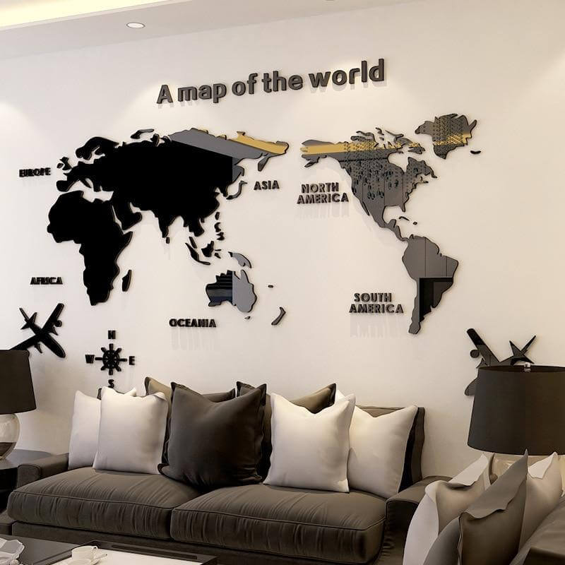 A Map Of the World Wall Art Decoration - Image 11
