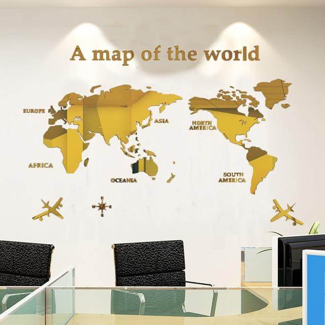 A Map Of the World Wall Art Decoration - Image 12
