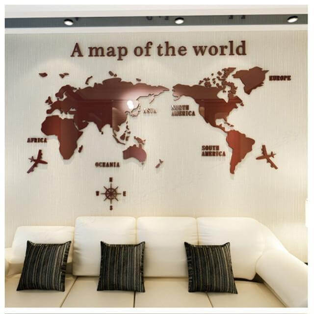 A Map Of the World Wall Art Decoration - Image 6