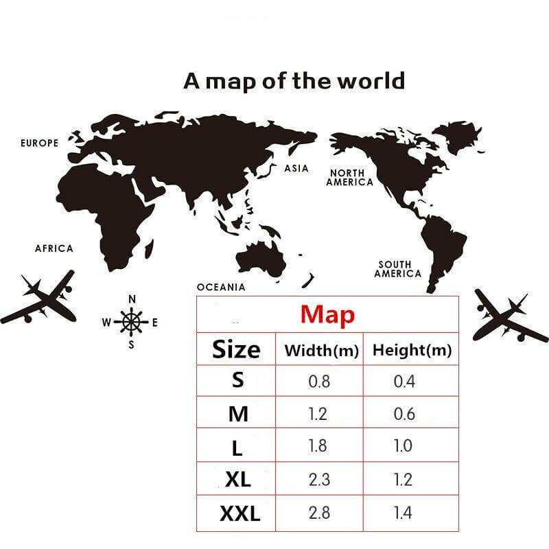 A Map Of the World Wall Art Decoration - Image 9