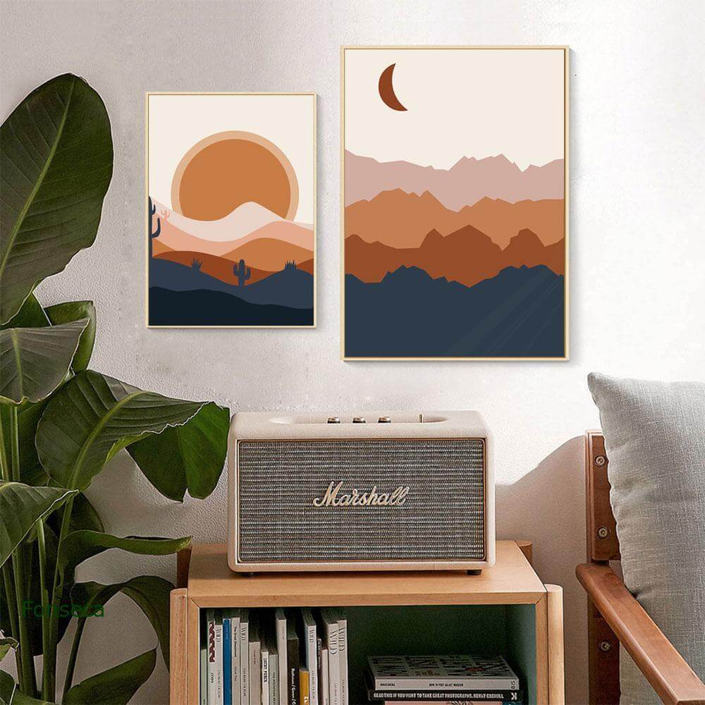 Abstract Boho Landscape Pictures - Image 5