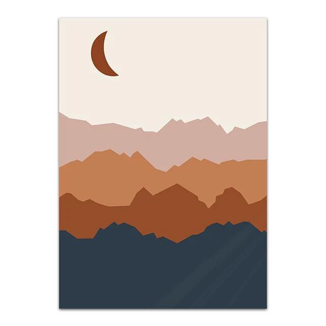 Abstract Boho Landscape Pictures - Image 6