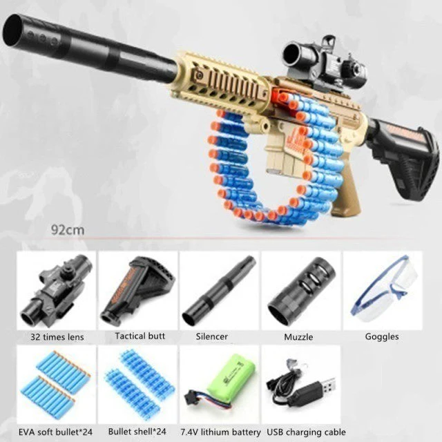 Action Assault Sniper Soft Bullet Toy Machine Gun - Image 12