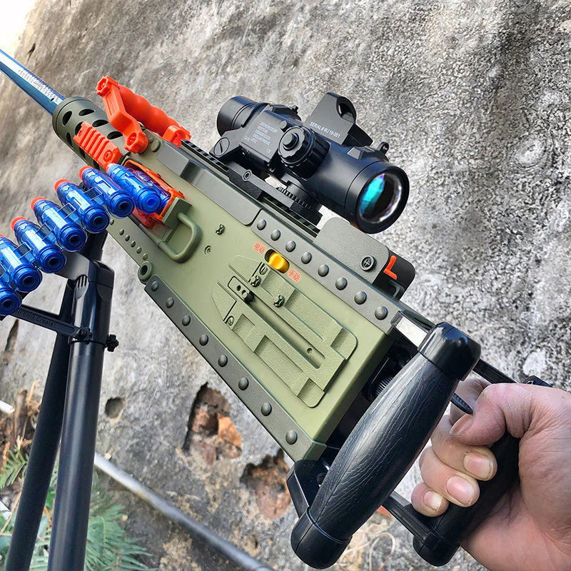 Action Assault Sniper Soft Bullet Toy Machine Gun - Image 3