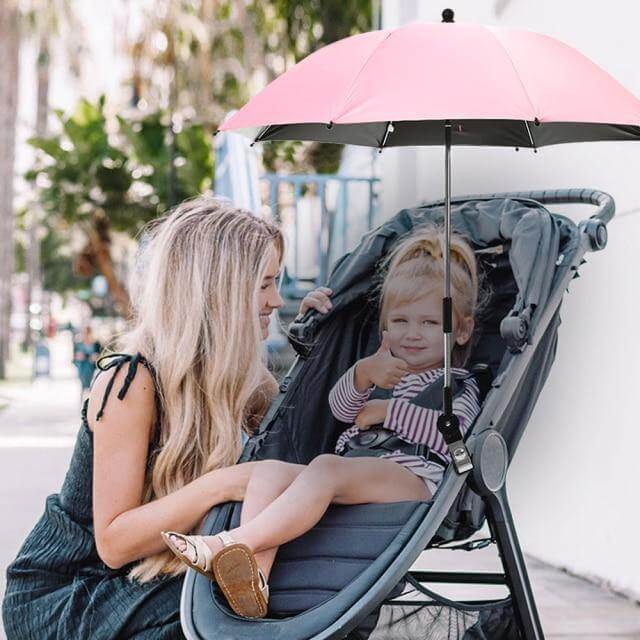 Adjustable Anti-UV Baby Stroller Umbrella - Image 12