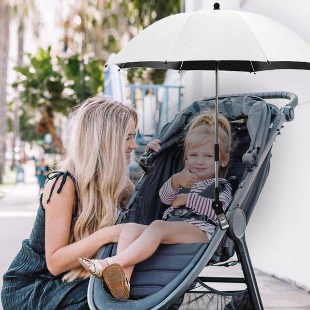 Adjustable Anti-UV Baby Stroller Umbrella - Image 15