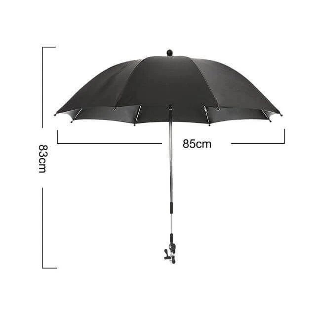 Adjustable Anti-UV Baby Stroller Umbrella - Image 18