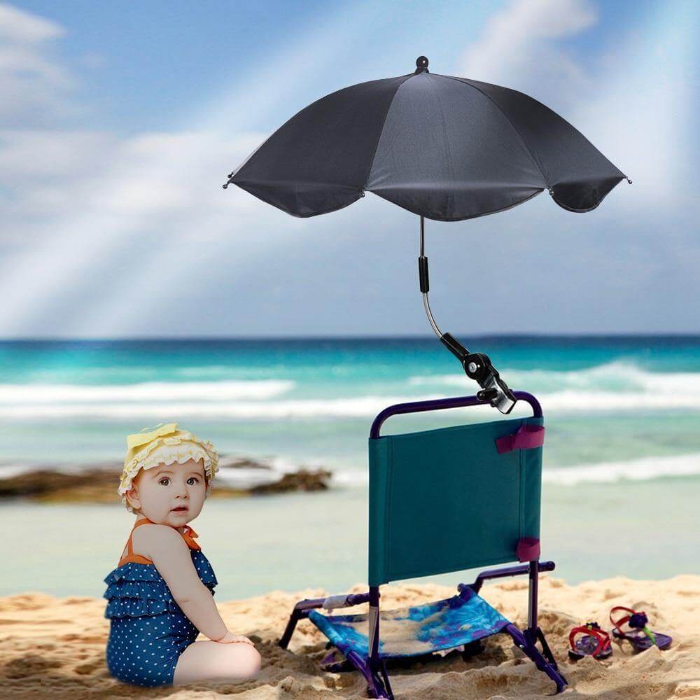 Adjustable Anti-UV Baby Stroller Umbrella - Image 7