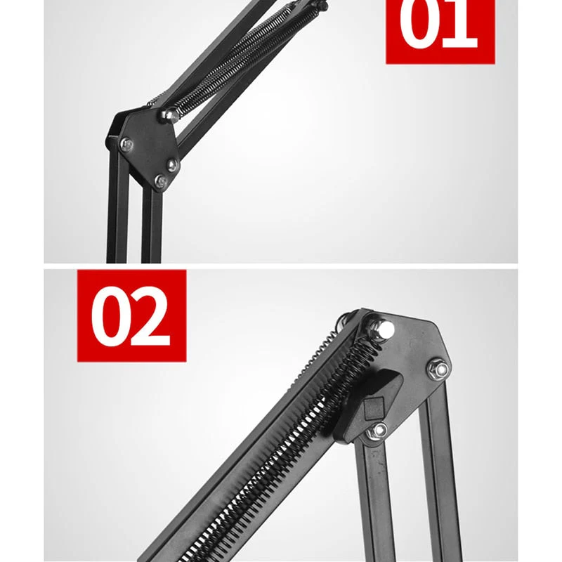 Adjustable Desktop Phone Tablet Stand Holder Clip - Image 5