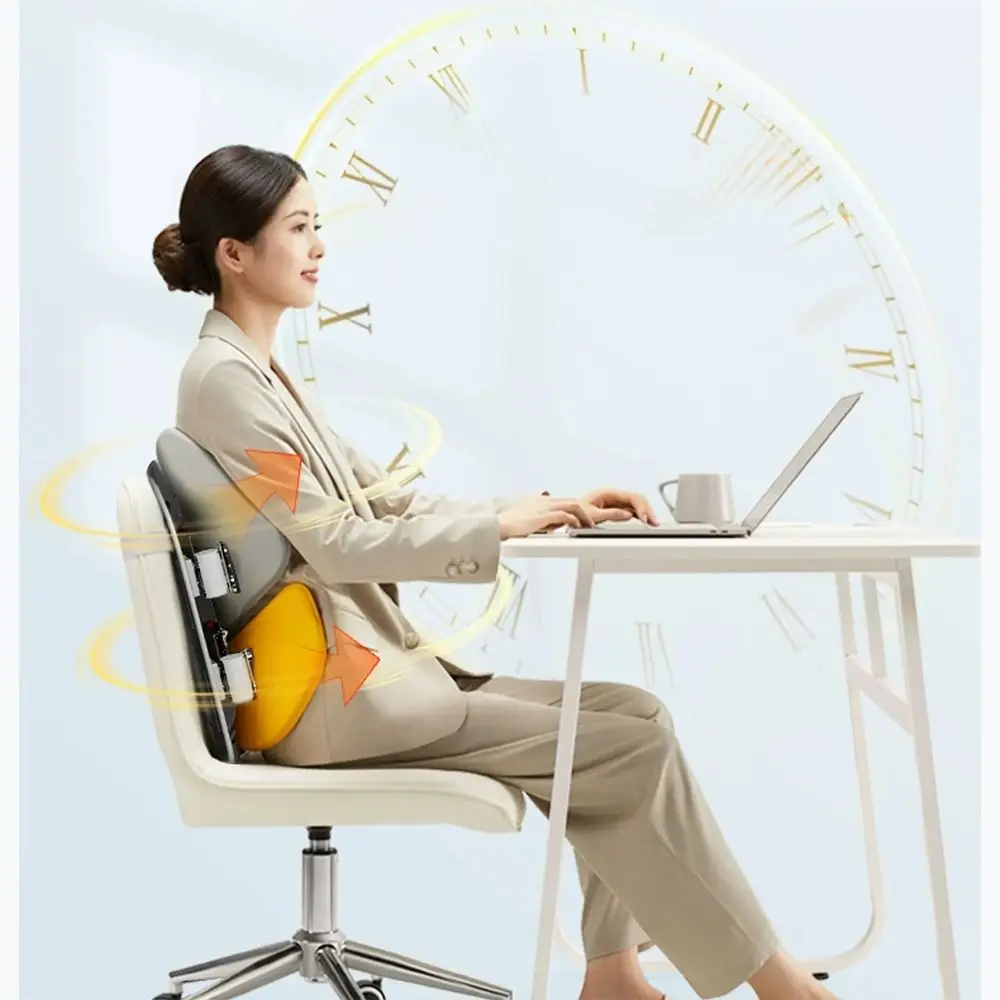 Adjustable Ergonomic Memory Foam Mesh Waist Relief Chair Cushion - Image 5