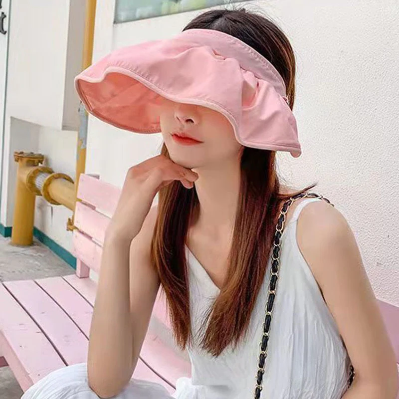 Adjustable Foldable Beach Sun Hat - Image 3
