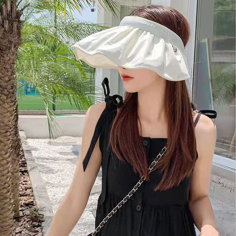 Adjustable Foldable Beach Sun Hat - Image 4