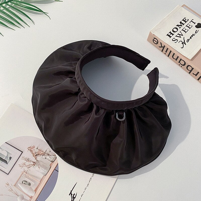 Adjustable Foldable Beach Sun Hat - Image 9