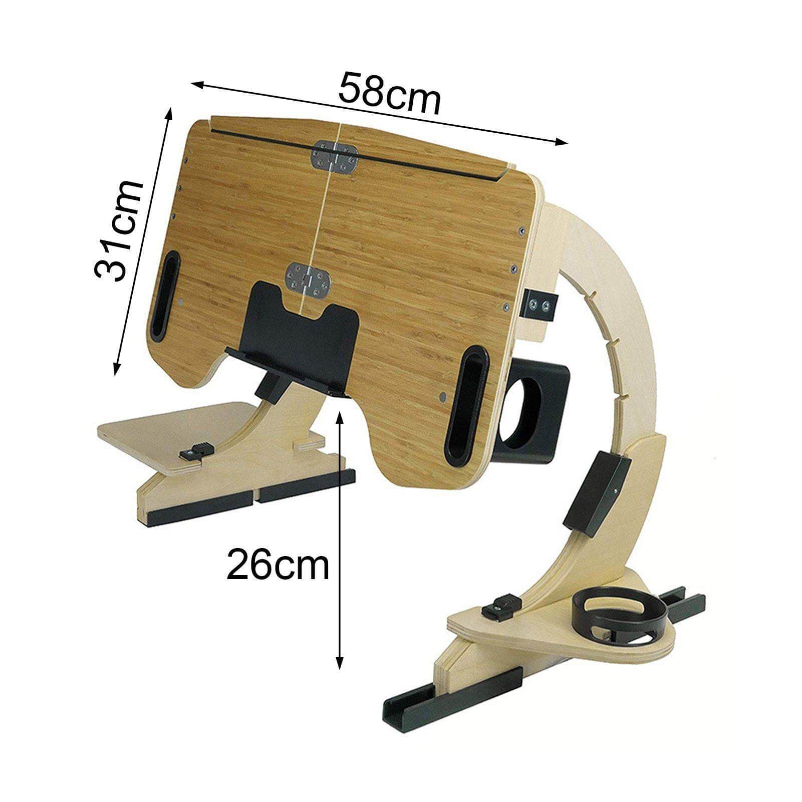 Adjustable Folding Laptop Bed Stand - Image 12