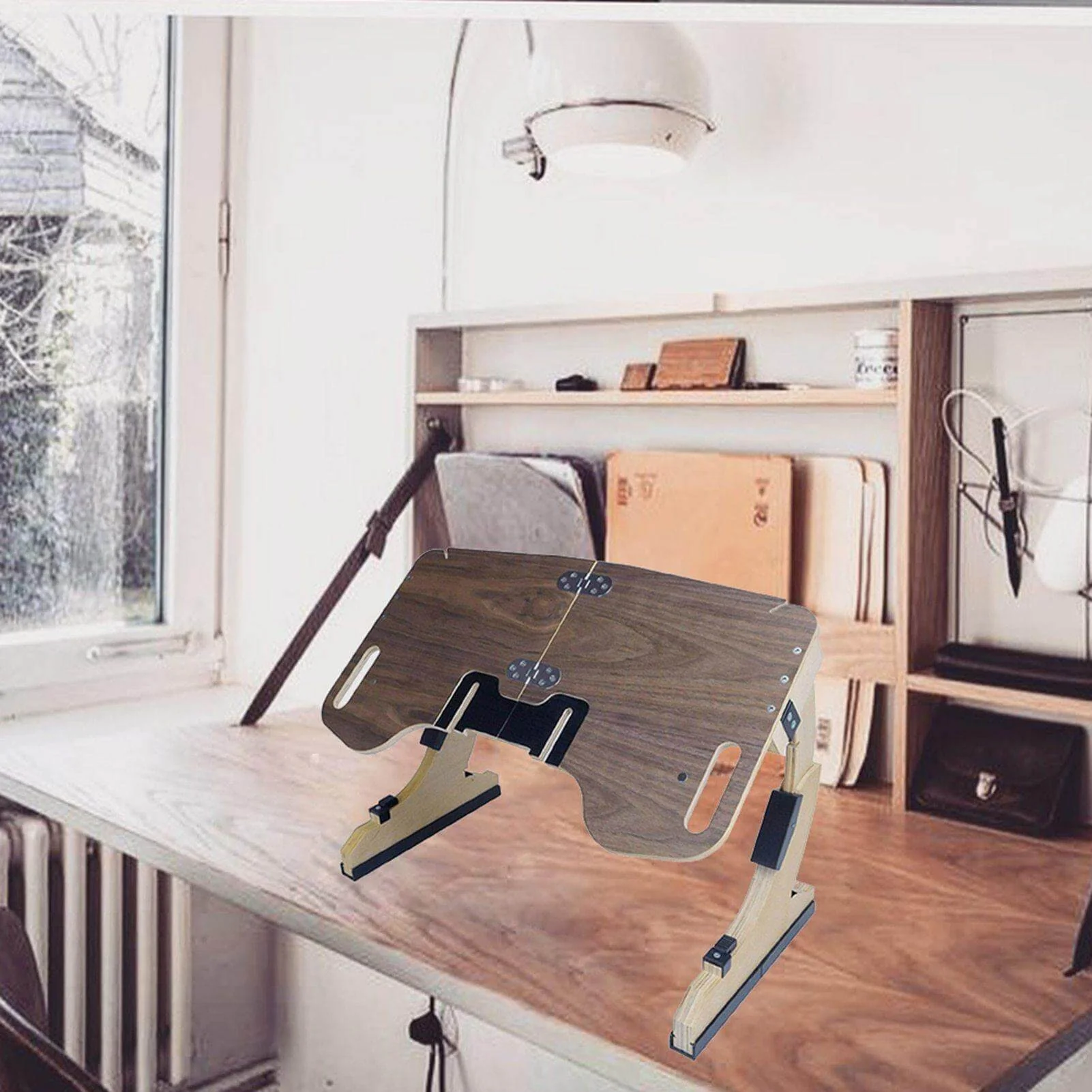 Adjustable Folding Laptop Bed Stand - Image 4