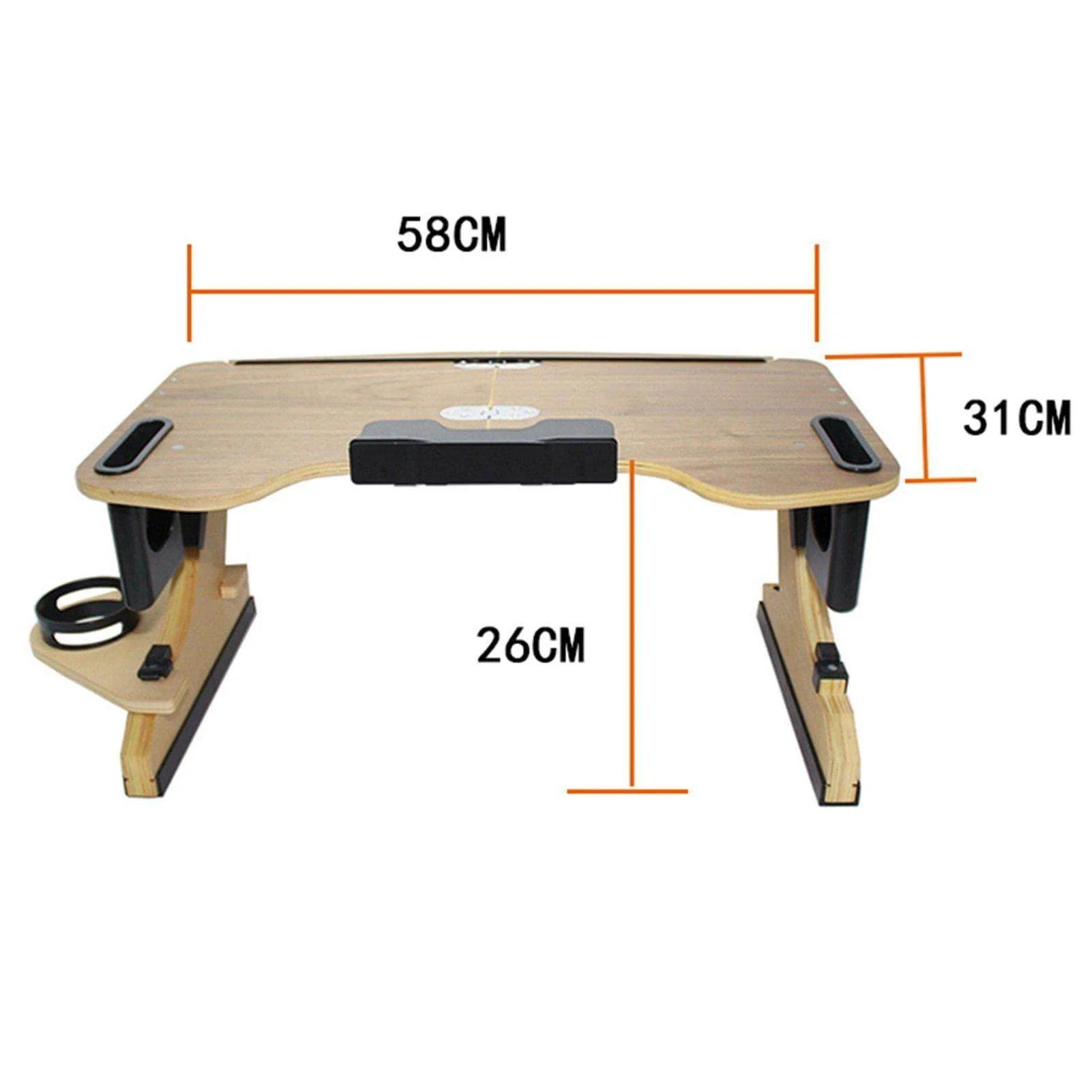Adjustable Folding Laptop Bed Stand - Image 8